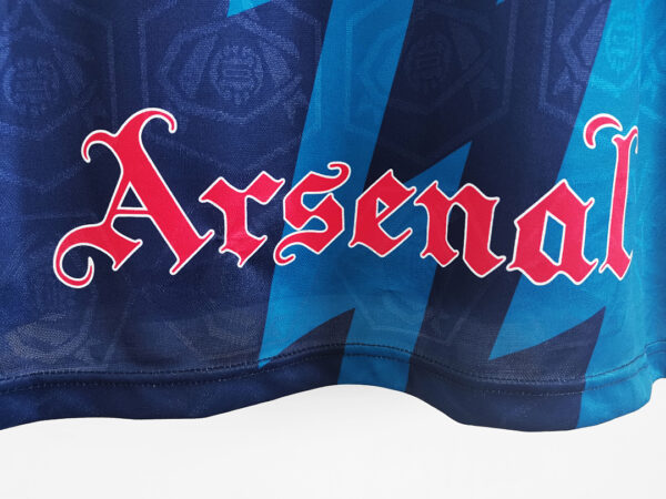 Camiseta Arsenal 1994 Visita - detalle