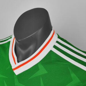 Camiseta República de Irlanda 1994/1996 Retro Local - detalle cuello