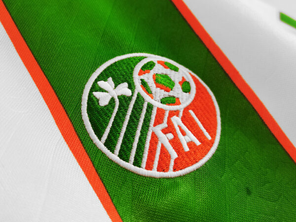 Camiseta Irlanda 1990/1992 Retro Visita - detalle