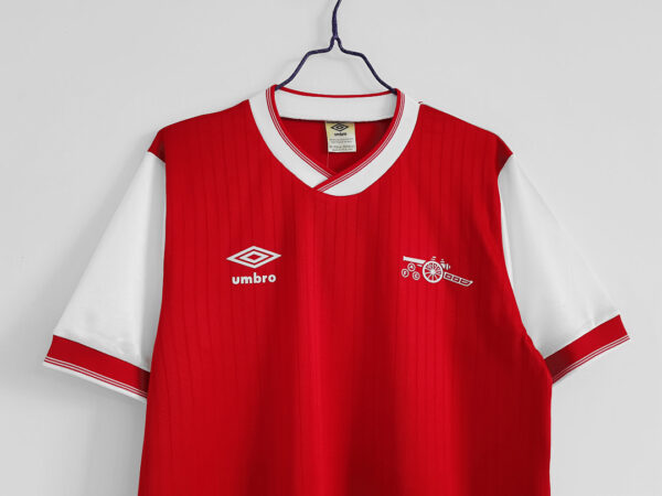 Camiseta Arsenal 1986 Retro Local - detalle