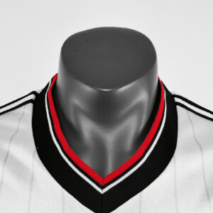 Camiseta Manchester United 1993/94 Visita Retro - detalle patrón de rayas