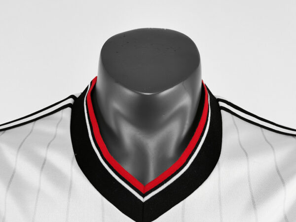Camiseta Manchester United 1993/94 Visita Retro - detalle patrón de rayas
