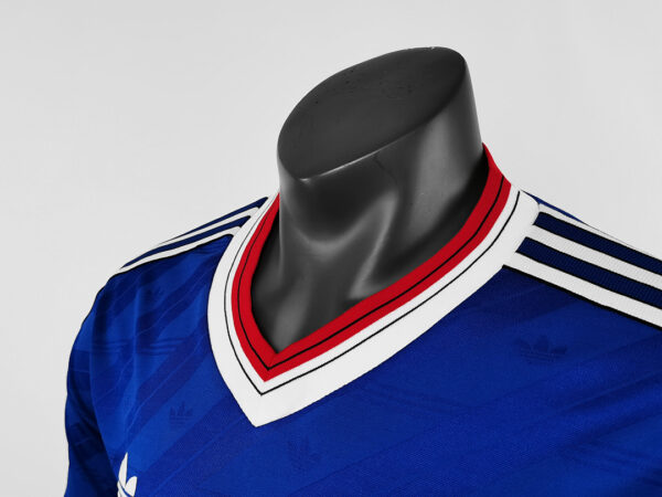 Camiseta Manchester United 1985 Local - detalle manga
