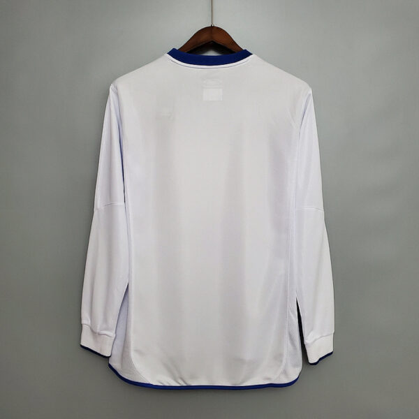 Camiseta Chelsea 2003-2005 Retro Visita - detalle mangas
