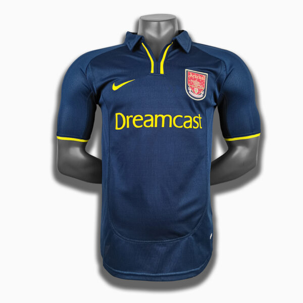 Camiseta Arsenal 1999/00 Tercera Retro - vista frontal
