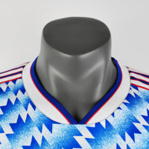 Camiseta Manchester United 1990/92 Retro Visitante - detalle manga