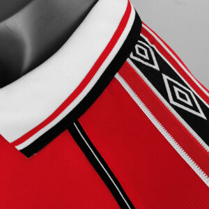 Camiseta Manchester United 1996/1998 Retro Local - detalle etiqueta de autenticidad