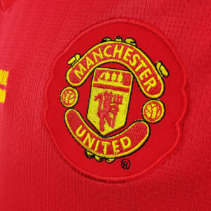 Camiseta Manchester United 2007/2008 Retro Local - detalle