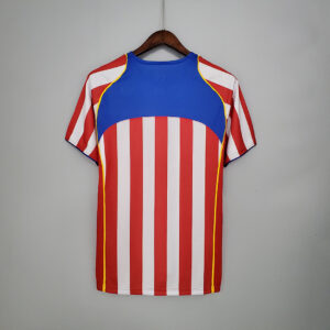 Camiseta Atlético de Madrid 2004/2005 Retro Local - vista parcial derecha