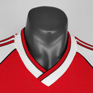 Camiseta Arsenal 1990 Retro Local - detalle del tejido