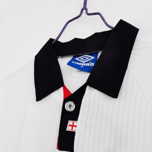 Camiseta Inglaterra 1988 Retro Local Manga Larga - detalle