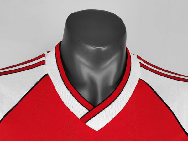 Camiseta Arsenal 1990 Retro Local - detalle del tejido