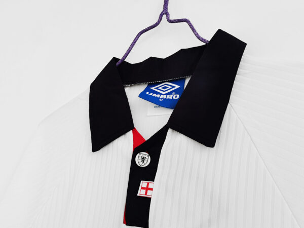 Camiseta Inglaterra 1988 Retro Local Manga Larga - detalle