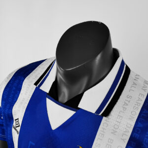 Camiseta Manchester United 1985 Visita Retro - detalle cuello