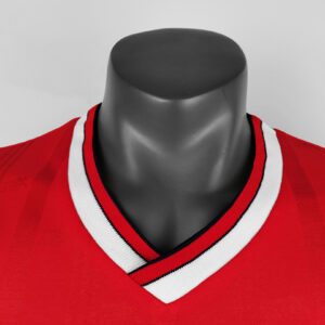 Camiseta Arsenal 1986/88 Retro Local - detalle manga blanca