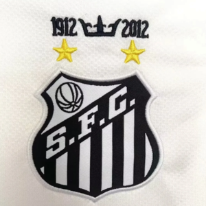 Camiseta Santos FC 2011/2012 Retro Local Manga Larga - detalle