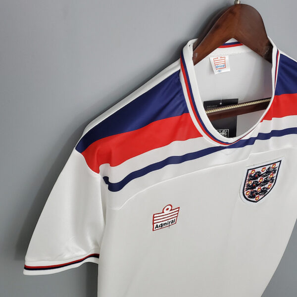 Camiseta Inglaterra 1982 Retro Local - detalle tejido y calidad