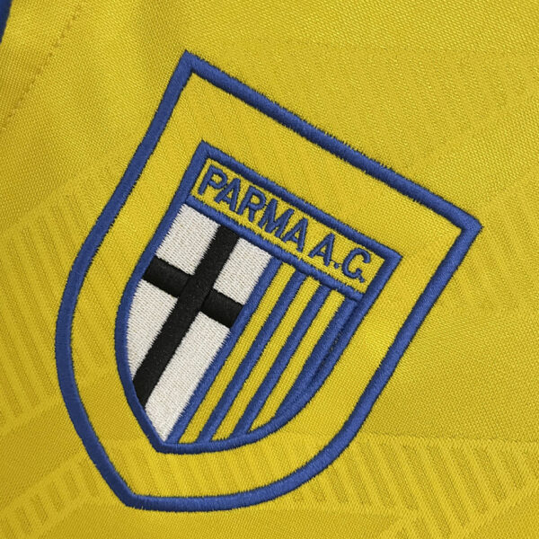 Camiseta Parma 1994/95 Visita Retro - detalle del tejido