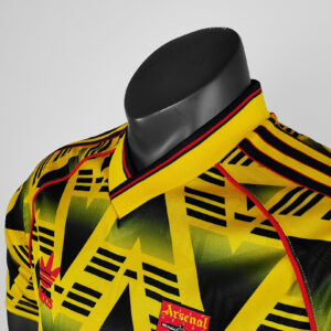 Camiseta Arsenal 1988 Retro Visita - detalle de manga