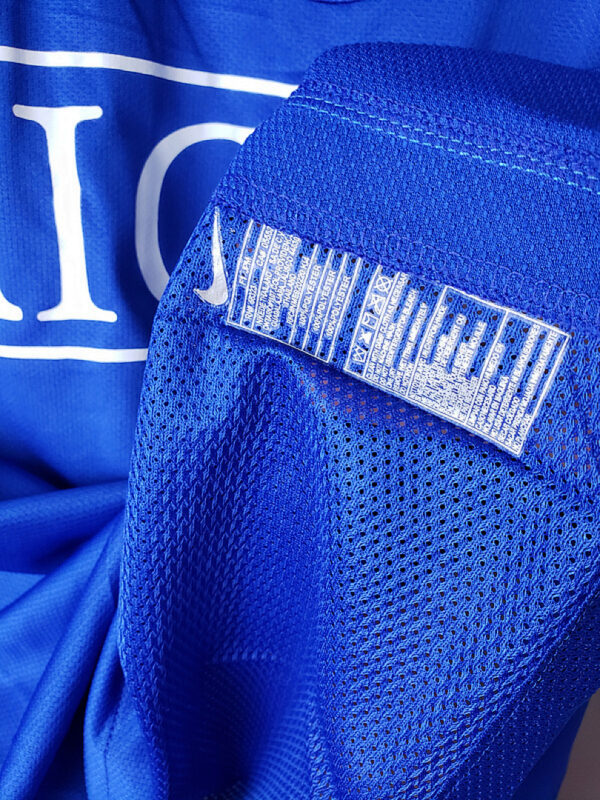 Camiseta Manchester United 2008/09 Retro Visita Manga Larga - detalle