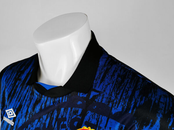 Camiseta Manchester United 1994 Retro Visita - detalle