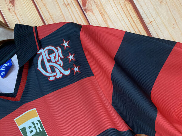 Camiseta Flamengo 1992 Retro Local - detalle etiqueta de autenticidad