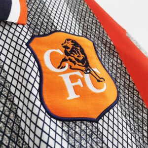 Camiseta Chelsea FC 1994-96 Retro Visita - detalle manga