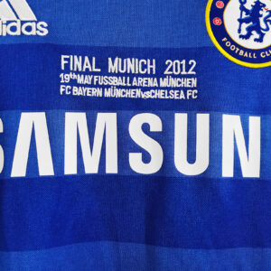 Camiseta Chelsea 2011/12 Local Retro - detalle de tejido lateral