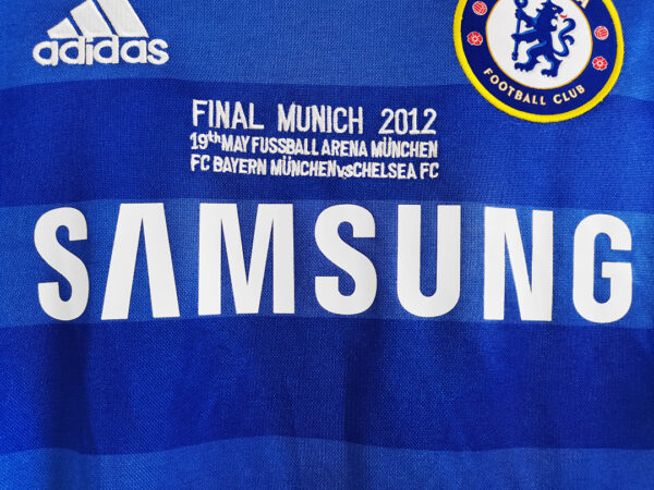 Camiseta Chelsea 2011/12 Local Retro - detalle de tejido lateral