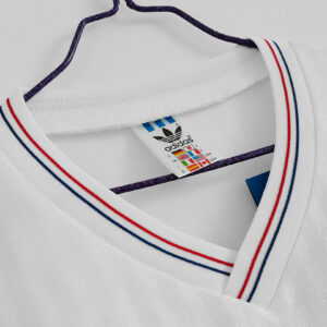 Camiseta Olympique de Marsella 1990/91 Retro Local Manga Larga - detalle