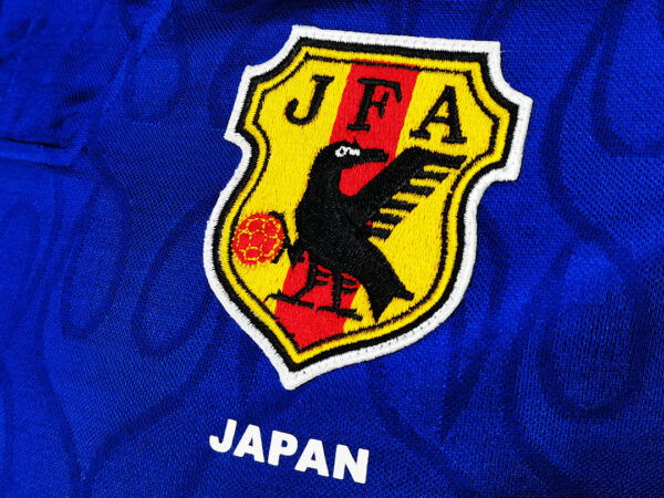 Camiseta Selección de Japón 1993 Retro Local Manga Larga - etiqueta inferior