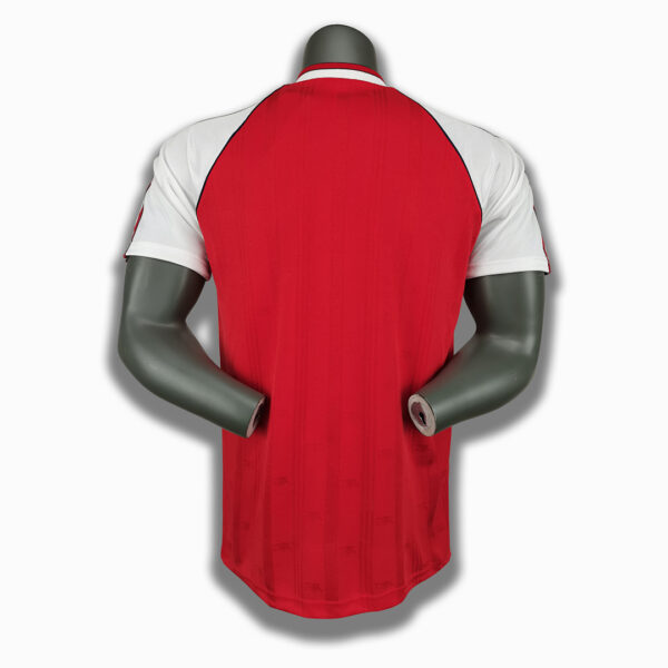 Camiseta Arsenal 1990 Retro Local - detalle inferior