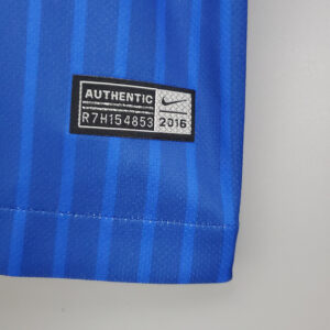 Camiseta FC Barcelona 2015/16 Retro Local - detalle costura lateral