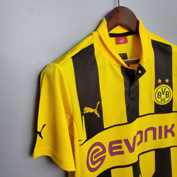 Camiseta Borussia Dortmund Retro Local - detalle
