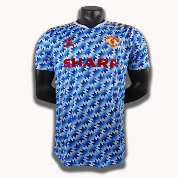 Camiseta Manchester United 1990/92 Retro Visitante - vista frontal