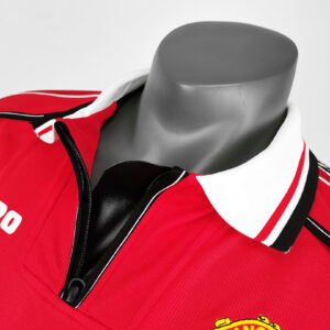 Camiseta Manchester United 1996/1998 Retro Local - textura de la tela