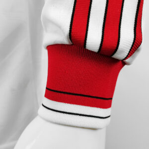 Camiseta Manchester United 1986 Retro Visita Manga Larga - detalle lateral