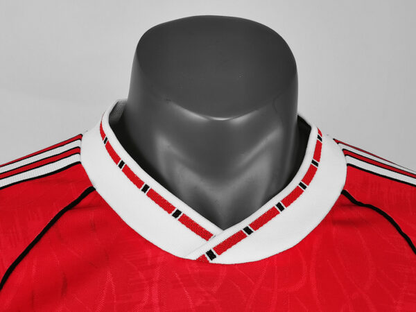 Camiseta Manchester United 1986 Retro Local - textura de la tela