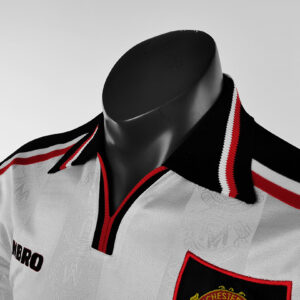 Camiseta Manchester United 1994/1996 Retro Local - detalle dobladillo