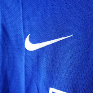 Camiseta Manchester United 2008/09 Retro Visita Manga Larga - detalle