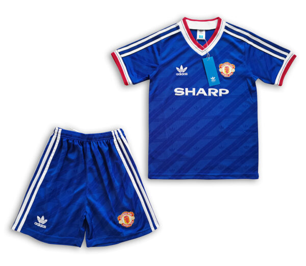 Camiseta Manchester United 1998/1999 Visita Retro - vista frontal