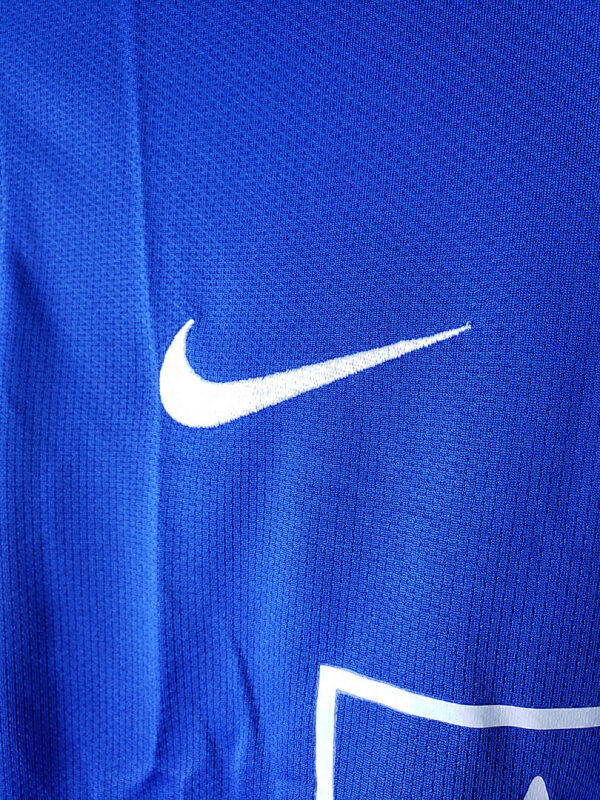 Camiseta Manchester United 2008/09 Retro Visita Manga Larga - detalle