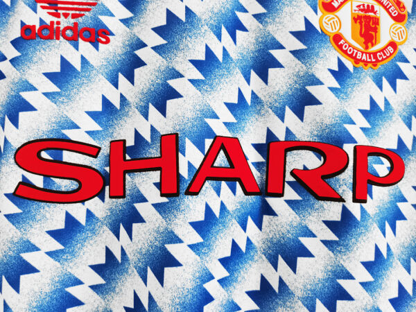 Camiseta Manchester United 1997 Local - detalle tejido