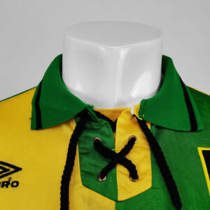 Camiseta Manchester United 1993 Retro Visita Manga Larga - detalle