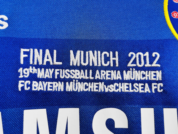 Camiseta Chelsea 2011/12 Local Retro - vista trasera