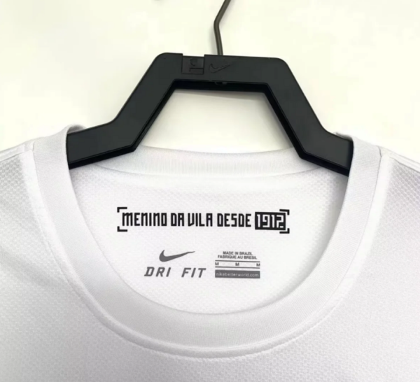 Camiseta Santos FC 2011/2012 Retro Local Manga Larga - detalle