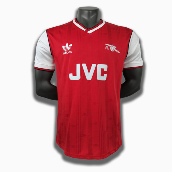 Camiseta Arsenal 1986/88 Retro Local - textura del tejido