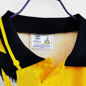 Camiseta Tottenham Hotspur 1990 Retro Local - detalle textura tela