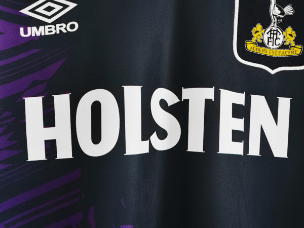 Camiseta Tottenham Hotspur 1992/1994 Retro Alternativa - detalle manga