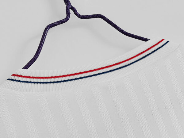 Camiseta Olympique de Marsella 1990/91 Retro Local Manga Larga - detalle